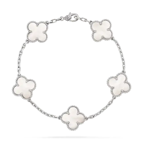 Pulsera Trebol Van Cleef | Baño de Oro + Estuche Premium Gratis✨