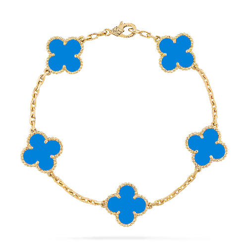 Pulsera Trebol Van Cleef | Baño de Oro + Estuche Premium Gratis✨