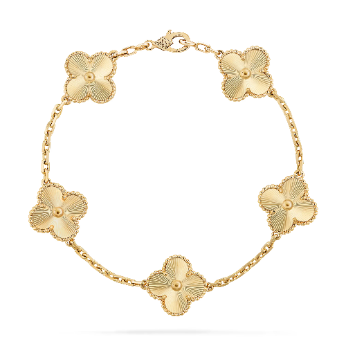 Pulsera Trebol Van Cleef | Baño de Oro + Estuche Premium Gratis✨