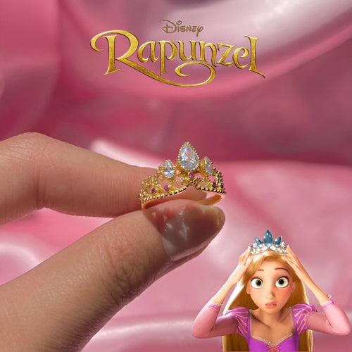 Anillo Rapunzel 👑 | Bañado en Oro + Estuche Premium Gratis✨